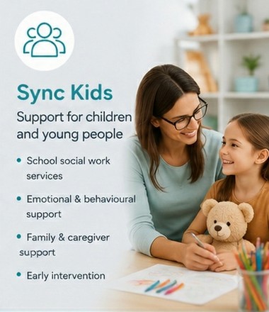 SyncEQ - Mental wellbeing support. Confidential, Professional, Compassionate